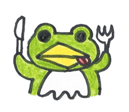 frog place KEROMICHI-AN join me sticker #931121