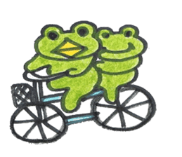 frog place KEROMICHI-AN join me sticker #931125