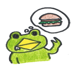 frog place KEROMICHI-AN join me sticker #931132