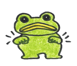 frog place KEROMICHI-AN join me sticker #931133
