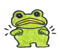 frog place KEROMICHI-AN join me sticker #931133