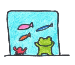 frog place KEROMICHI-AN join me sticker #931135