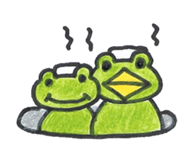 frog place KEROMICHI-AN join me sticker #931136