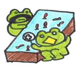 frog place KEROMICHI-AN join me sticker #931138