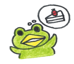 frog place KEROMICHI-AN join me sticker #931140
