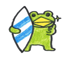 frog place KEROMICHI-AN join me sticker #931143