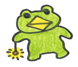 frog place KEROMICHI-AN join me sticker #931147