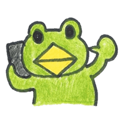 frog place KEROMICHI-AN join me sticker #931149