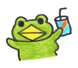 frog place KEROMICHI-AN join me sticker #931151