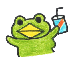 frog place KEROMICHI-AN join me sticker #931151