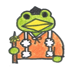 frog place KEROMICHI-AN join me sticker #931154