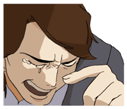 For the Salaried man (English) sticker #931886