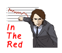 For the Salaried man (English) sticker #931887