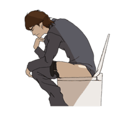 For the Salaried man (English) sticker #931888