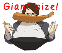 For the Salaried man (English) sticker #931893