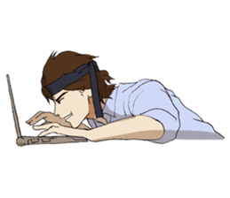 For the Salaried man (English) sticker #931899