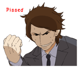 For the Salaried man (English) sticker #931907