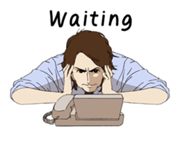 For the Salaried man (English) sticker #931915