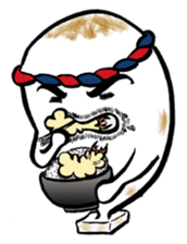 Rice cake daddy sticker #932369