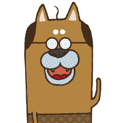 Lump of earth father baldness Shiba