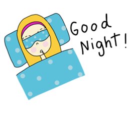 Eve, cheerfully girl sticker #932669