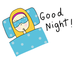 Eve, cheerfully girl sticker #932669