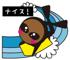 Alien is Surfing (Japanese) sticker #933572