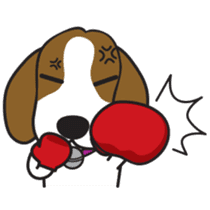 Porjai Beagle Dog sticker #933642