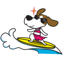 Porjai Beagle Dog sticker #933643