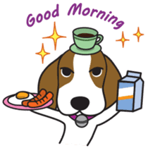 Porjai Beagle Dog sticker #933647
