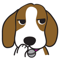 Porjai Beagle Dog sticker #933650