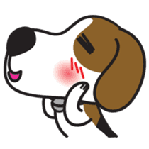 Porjai Beagle Dog sticker #933651