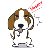 Porjai Beagle Dog sticker #933652