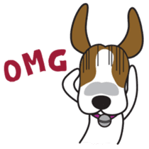 Porjai Beagle Dog sticker #933657