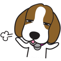Porjai Beagle Dog sticker #933660