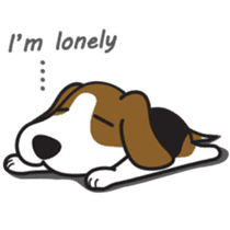 Porjai Beagle Dog sticker #933669