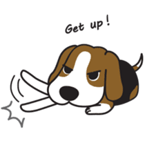Porjai Beagle Dog sticker #933672