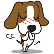 Porjai Beagle Dog sticker #933677