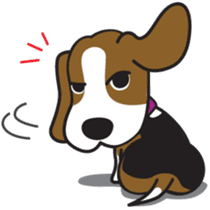 Porjai Beagle Dog sticker #933678