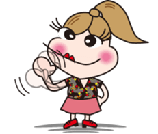 Powerful Lady 120% sticker #933720