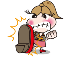 Powerful Lady 120% sticker #933740