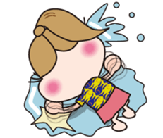 Powerful Lady 120% sticker #933745