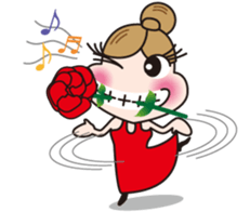 Powerful Lady 120% sticker #933748