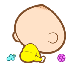 Baby talk goo goo sticker #933765