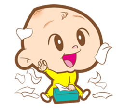 Baby talk goo goo sticker #933797