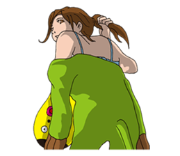 Militant women sticker #934380