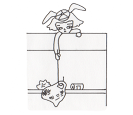 Mrs. USAKO of the cleaning staff sticker #934460