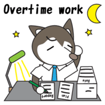 Husky manager English version sticker #934972