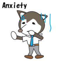 Husky manager English version sticker #934977