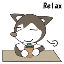 Husky manager English version sticker #934981